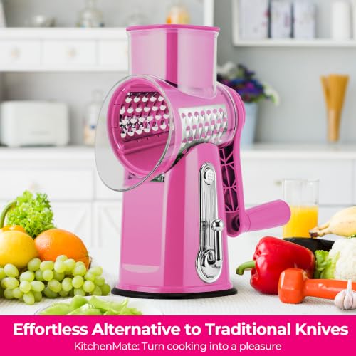 Rotary Cheese Grater 5 Blades