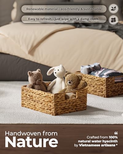 Water Hyacinth Storage Baskets