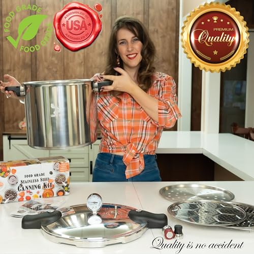 23 Qt Canning Pot with Canning Supplies Starter Kit