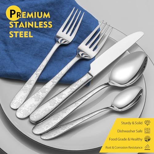 40 Piece Silverware Set (40 Count)