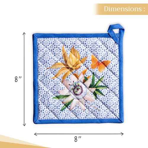 Pot Holders 100% Cotton Potholders (2 Count)