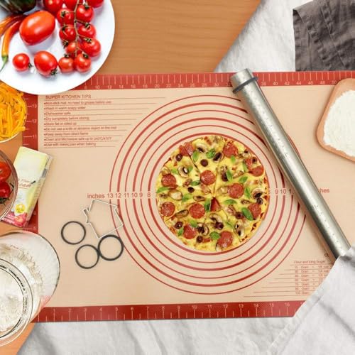 Extra Thick Silicone Pastry Mat Large