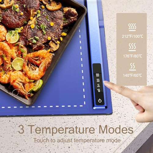 Foldable Silicone Electric Warming Tray (2 Count)