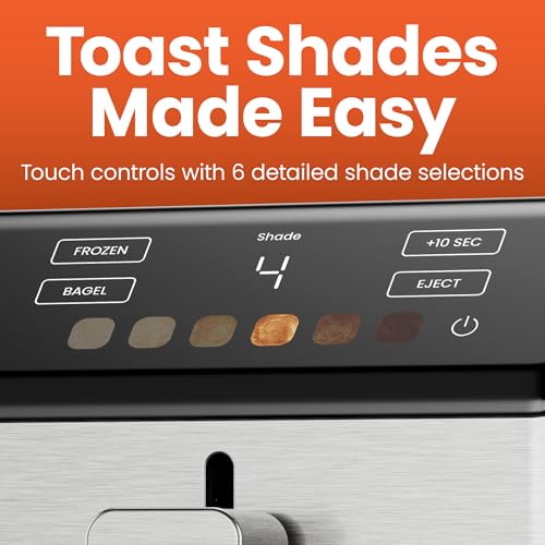 Smart Touch 2 Slice Digital Toaster (2 Count)