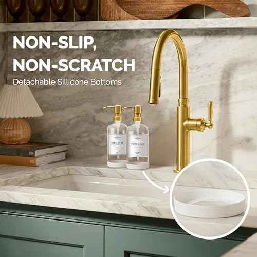 Glass Soap Dispenser (16 Ounce)