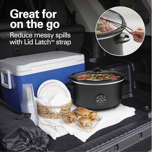 7 Quart Set & Forget Portable Programmable Slow Cooker
