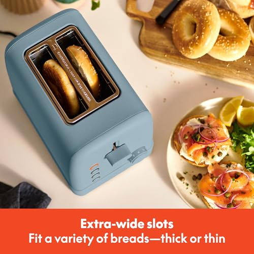 2 Slice Toaster with Extra Wide Slots and 6