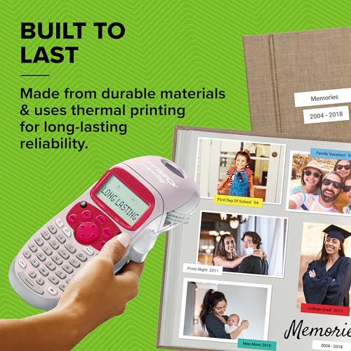 LetraTag LT 100H Handheld Aesthetic Label Maker (2 Count)