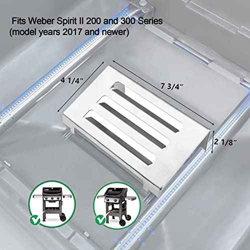 67060 Heat Deflector for Weber Spirit II 200 & 300 Series Grills