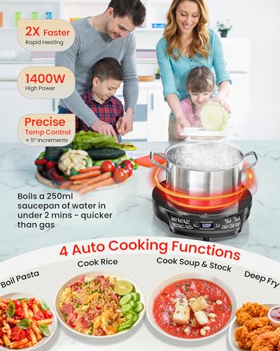 Portable Induction Cooktop Diamond with Probe