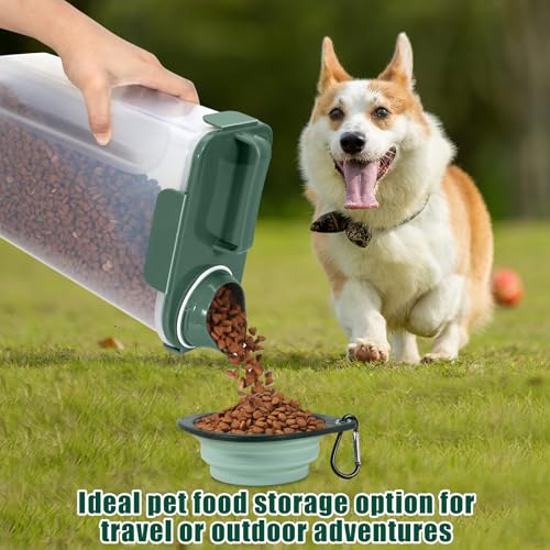 5 Lbs Pet Dog Food Storage Container for Bird Seed Rice Flour