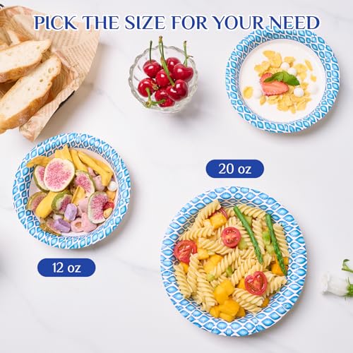 20 Oz Paper Bowls 180 Count Disposable Bowls