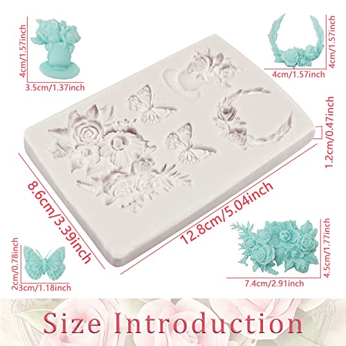 Rose Fondant Molds