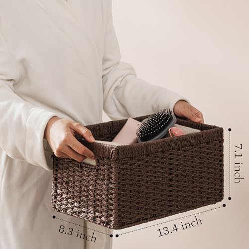 2 Pack Wicker Basket (2 Count)