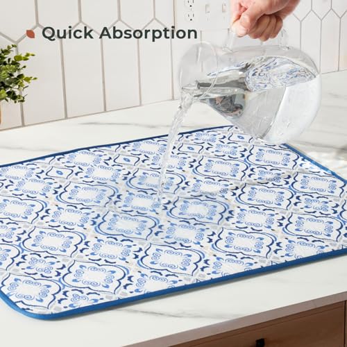 Dish Drying Mats 2 Pack (2 Count)
