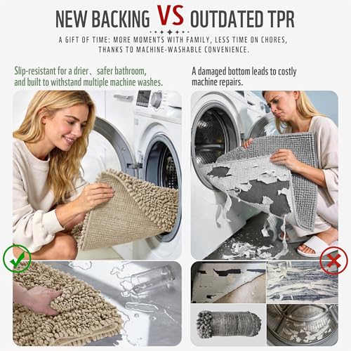 Bathroom Runner Rug 60x24 Inch (10.0333 Sq Ft)