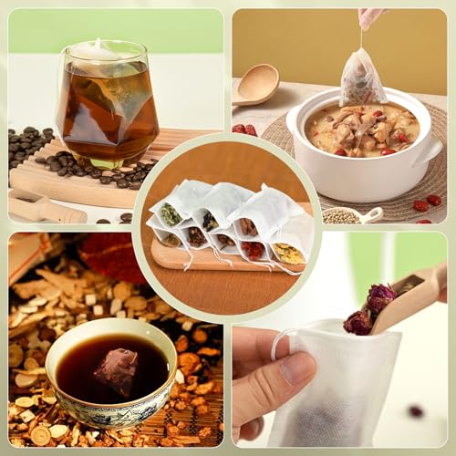 Empty Tea Bags for Loose Leaf Tea (500 Count)