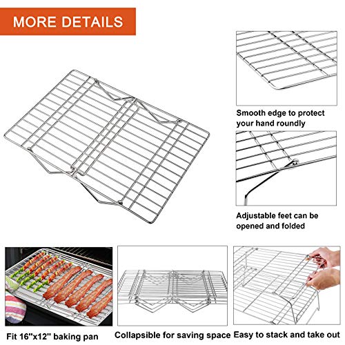 5 Tier Stainless Steel Cooling Rack