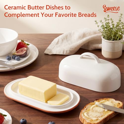 Ceramic Butter Dish with Lid