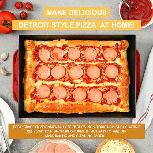 Detroit Style Pizza Pan 10x14x2.5