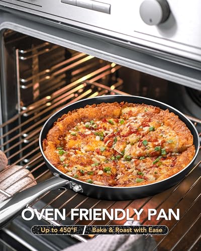 10 Inch Nonstick Frying Pan with Lid