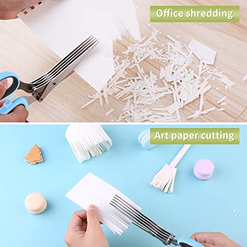 Herb Scissors with 5 Blades & Cleaning Kit