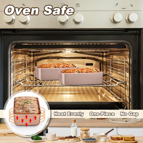 8 Pack Loaf Pans for Baking Bread 9x5In (15.99 Count)