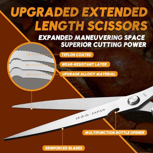 Heavy Duty Kitchen Shears (2 Count)