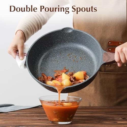 Nonstick Deep Frying Pan Skillet