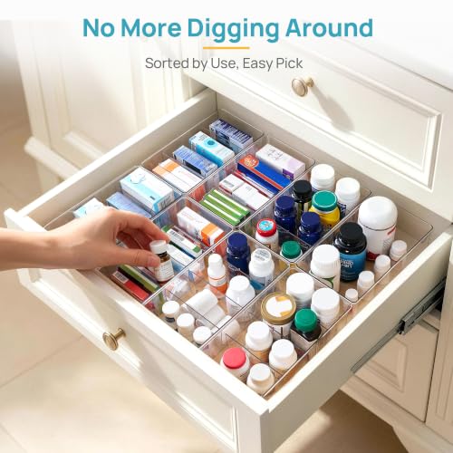 4 Pack Food Storage Organizer Bins (4 Count)