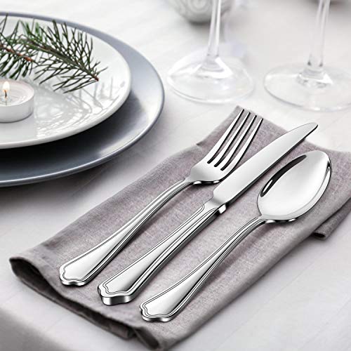 77 Piece Silverware Flatware Set for 12 (12 Count)