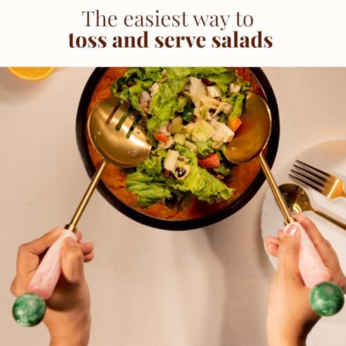 Resin Metal Salad Servers (2 Count)