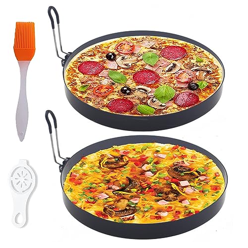 Large 2 Pack 8" Omelette Ring for Griddle