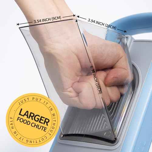 Safe Mandoline Slicer for Kitchen