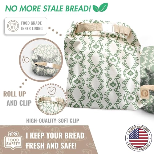 Reusable Bread Bag Set for Home Bakers (2 Count)