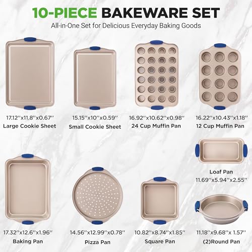 10 Piece Nonstick Bakeware Set