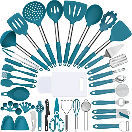 Silicone Kitchen Utensils Set (43 Count)