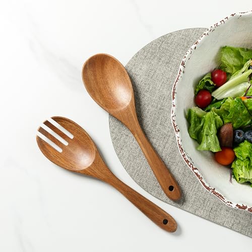 Wood Salad Servers