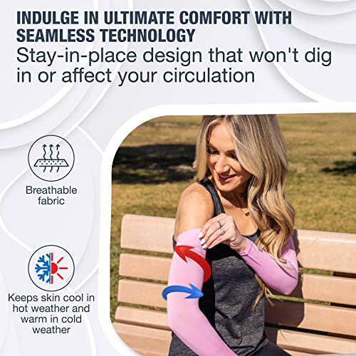 Cooling Arm Sleeves for Men & Women