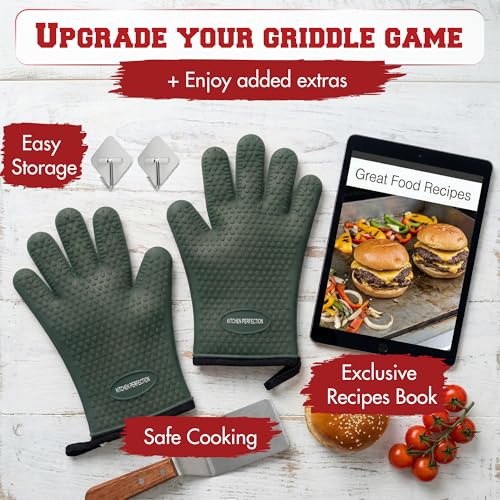 XL Silicone Griddle Gloves