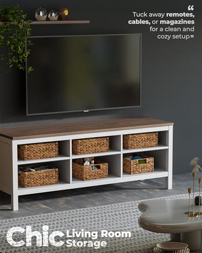 Woven Water Hyacinth Storage Baskets with Handles
