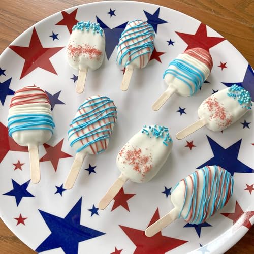 100 PCS Cake Popsicle Sticks and 200 PCS Cake Pop Bags Set