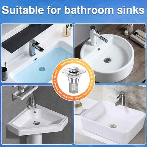 Sink Stopper Hair Catcher (2 Count)