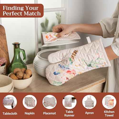 Maison d'Hermine Oven Gloves 100% Cotton Oven Mitt