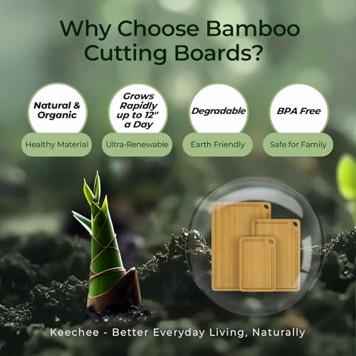 Wood Cutting Board (3 Count)