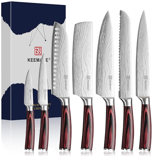 7 Pieces Kitchen Knife Set (7 Count)