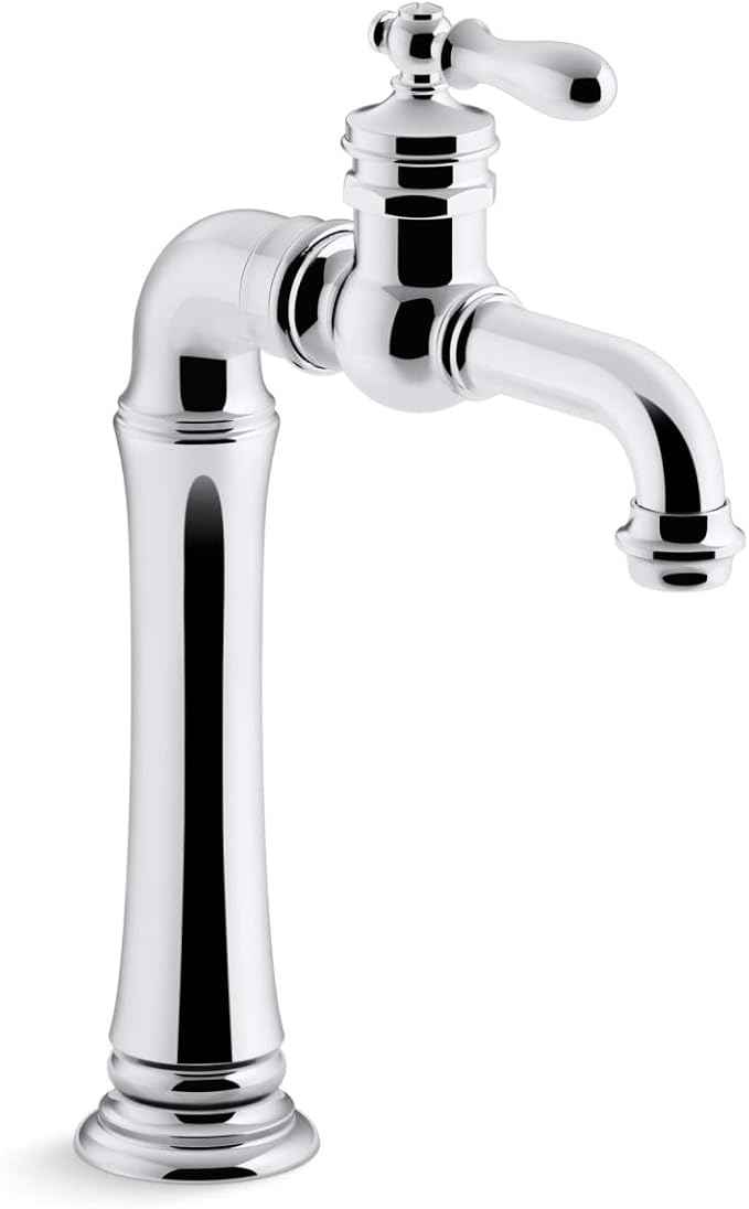 KOHLER 99268-BL ARTIFACTS GENTLEMAN'S BAR FAUCET, MATTE BLACK