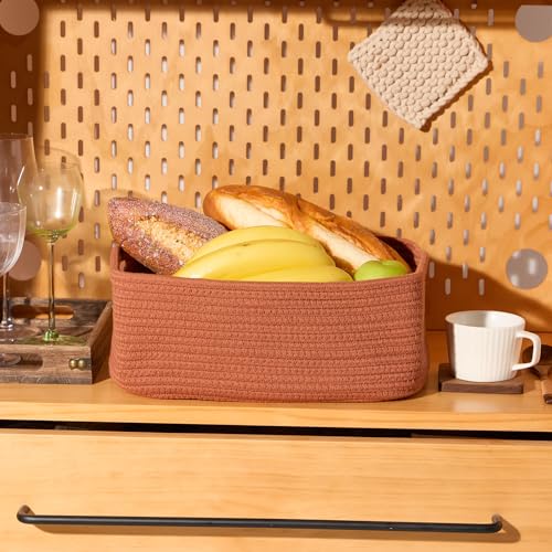 Small Storage Baskets for Organizing (3 Count)
