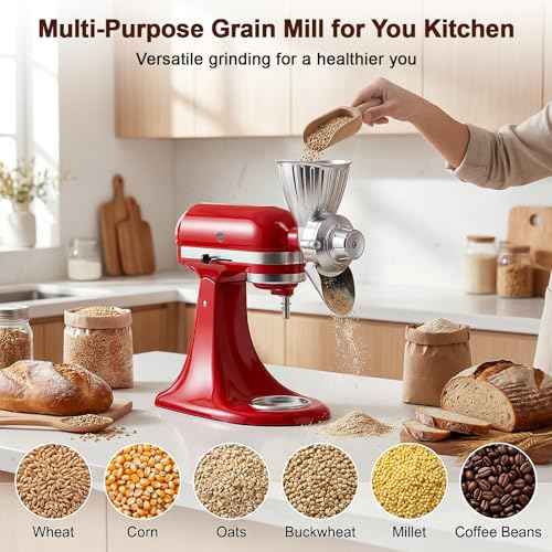 Grain Mill Attachment for KitchenAid