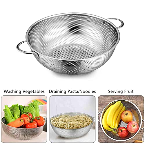 Colander 5qt Stainless Steel Micro